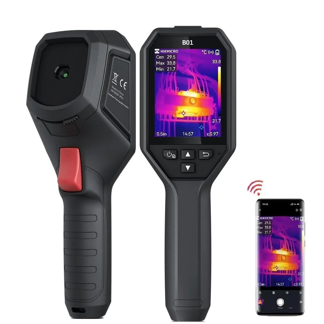 Wärmebildkamera: B01, mit Kamera, 25 Hz, HIKMICRO B01