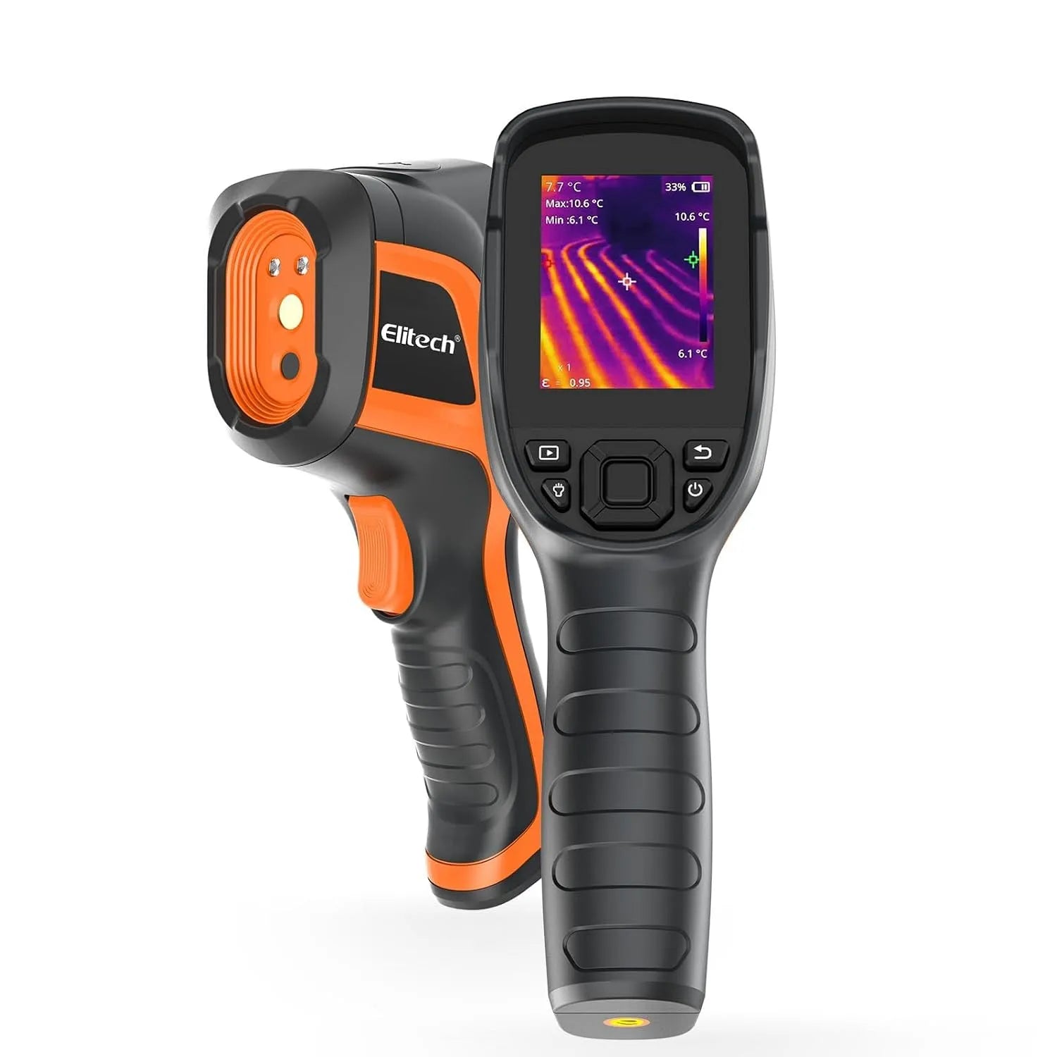 Wärmebildkamera – TIC-210, staubgeschützt, mit USB-Anschluss, mit Kamera, mit Display, 25Hz, 2MP