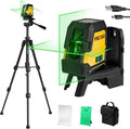 Kreuzlinienlaser und Linienlaser, 30 m, grün