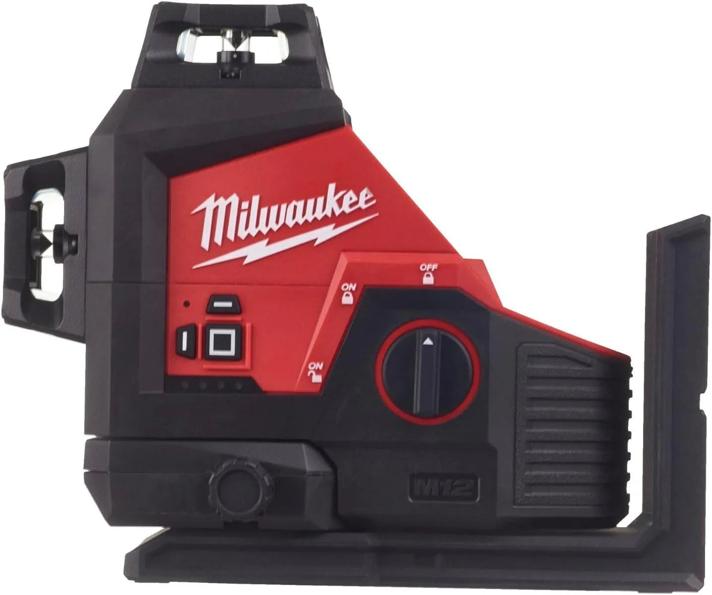 Milwaukee Akumuliatorinis lazerinis 360 laipsnių nivelyras M12 3PL-0C, drehbar