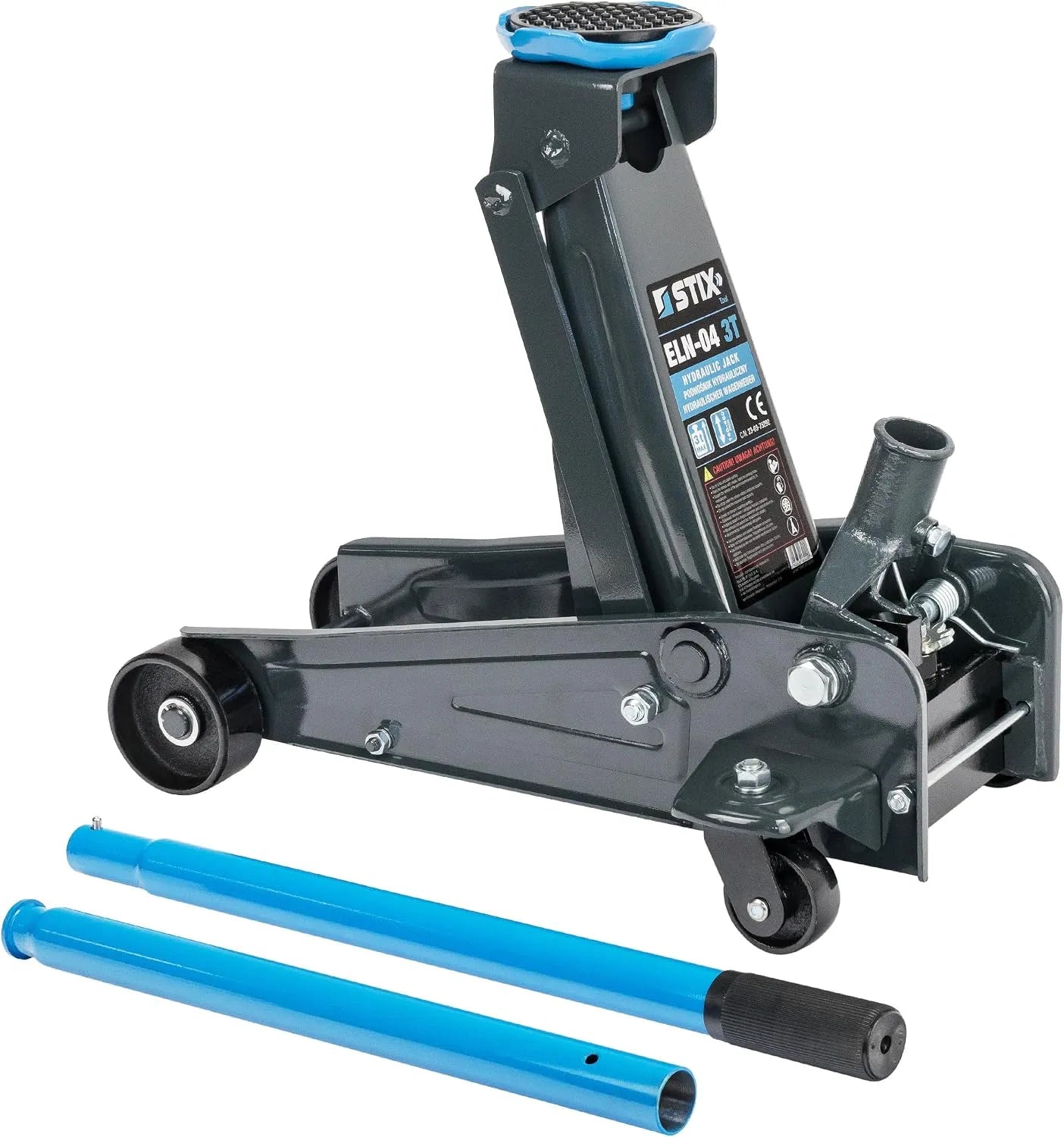 Hydraulischer Wagenheber – ELN-04, hydraulischer Mechanismus, 460 mm, 94 cm, für Fahrzeugpflege, STIX ELN-04