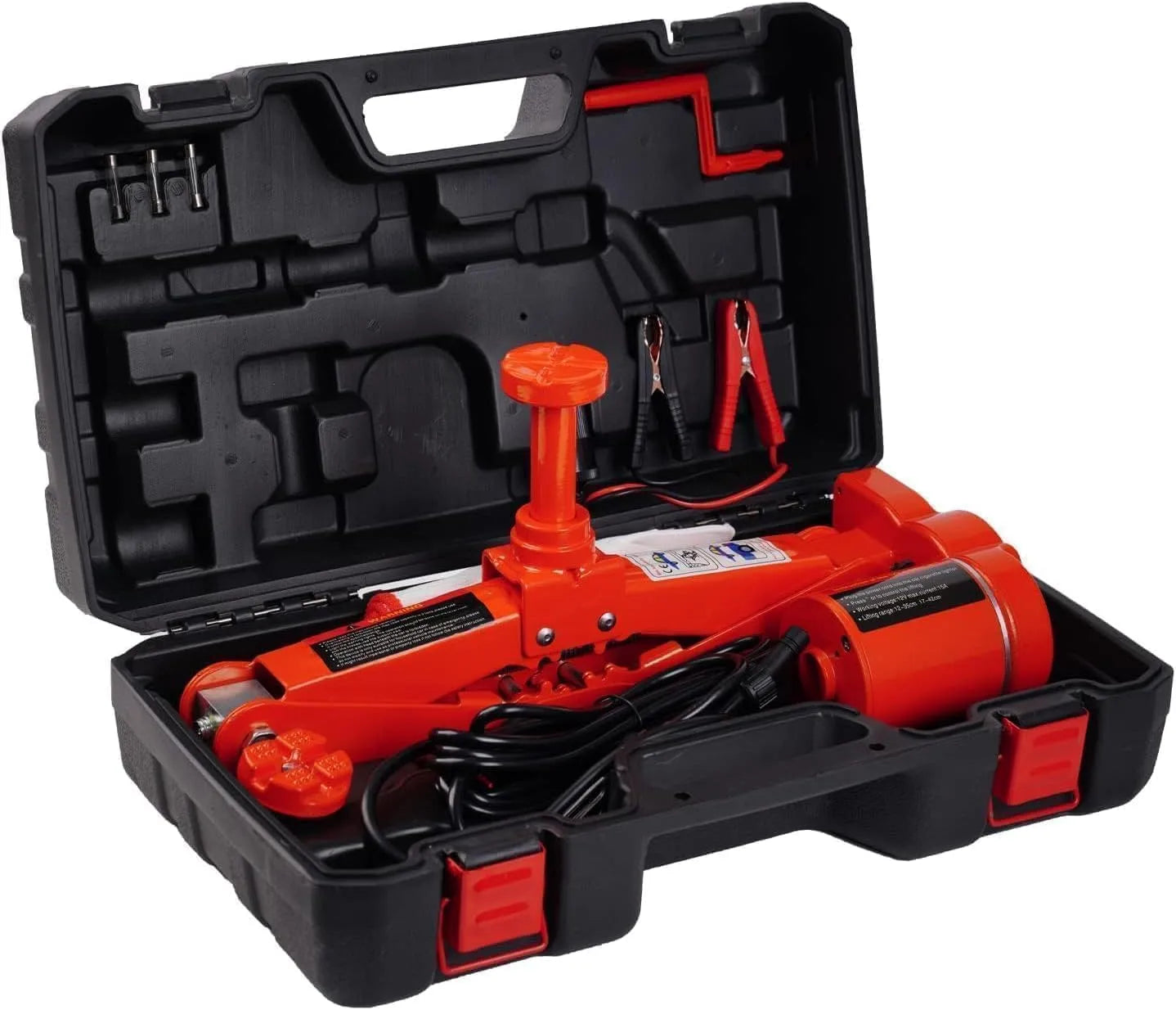 Hydraulischer Wagenheber: 12V, für Fahrzeugpflege, rot