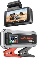 Starthilfe Powerbank 3000A + X3 Dashcam Auto: für Fahrzeugpflege