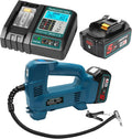 Makita Powarobor Akku Kompressor zur Druckluftversorgung von Werkzeugen und für Werkstattaufgaben Kompatibel mit mit 2 Stück 18V 5.5Ah – Akku-Betrieb