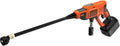 BLACK+DECKER Akku-Druckreiniger BCPC18B-XJ Akku-Druckreiniger 18V – Akku-Betrieb, mobile Ausführung, 24 bar, schwarz