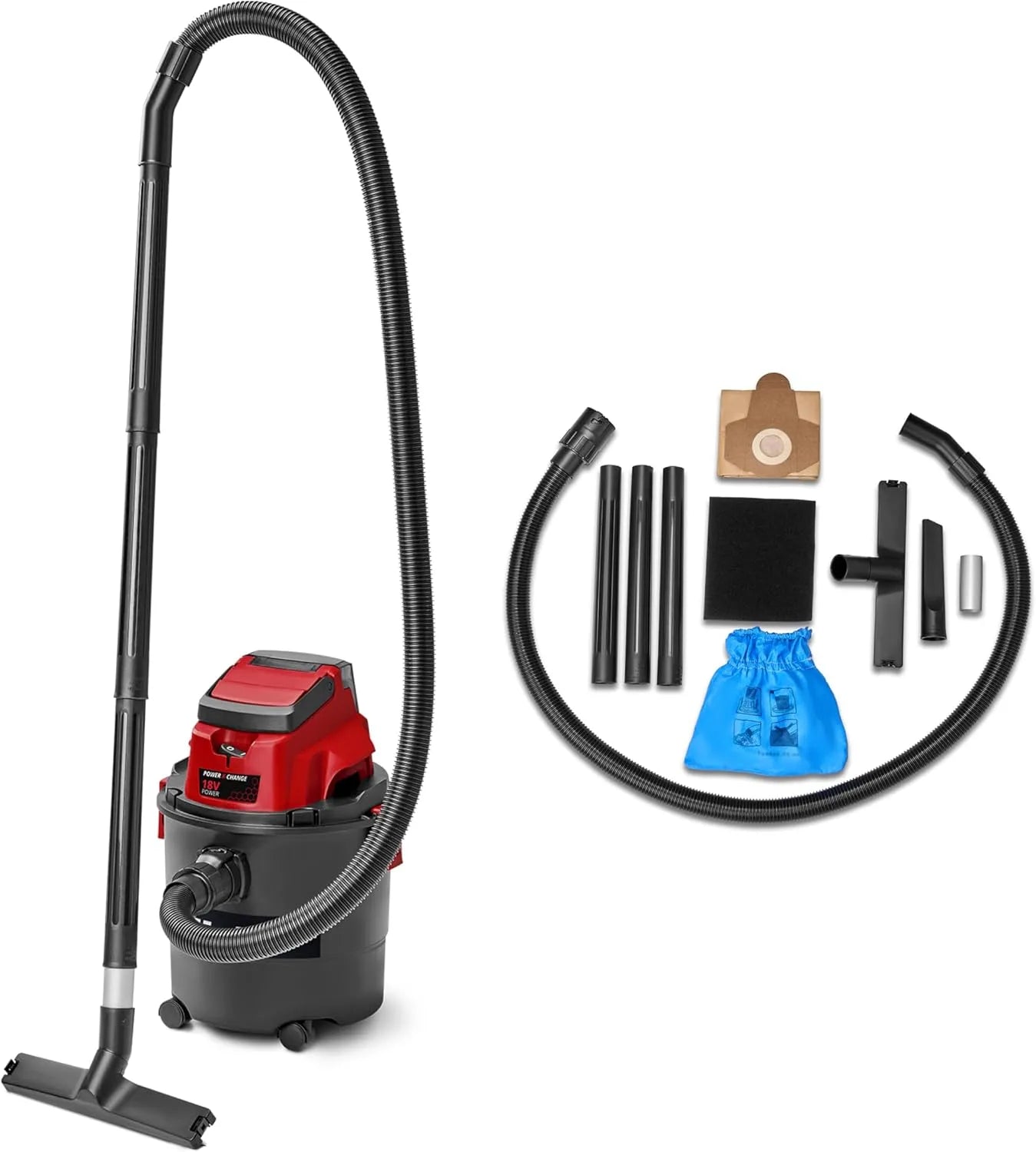 Einhell Akku-Nass- VC 18 Nass-Trockensauger und Industriesauger – TC-VC, Akku-Betrieb