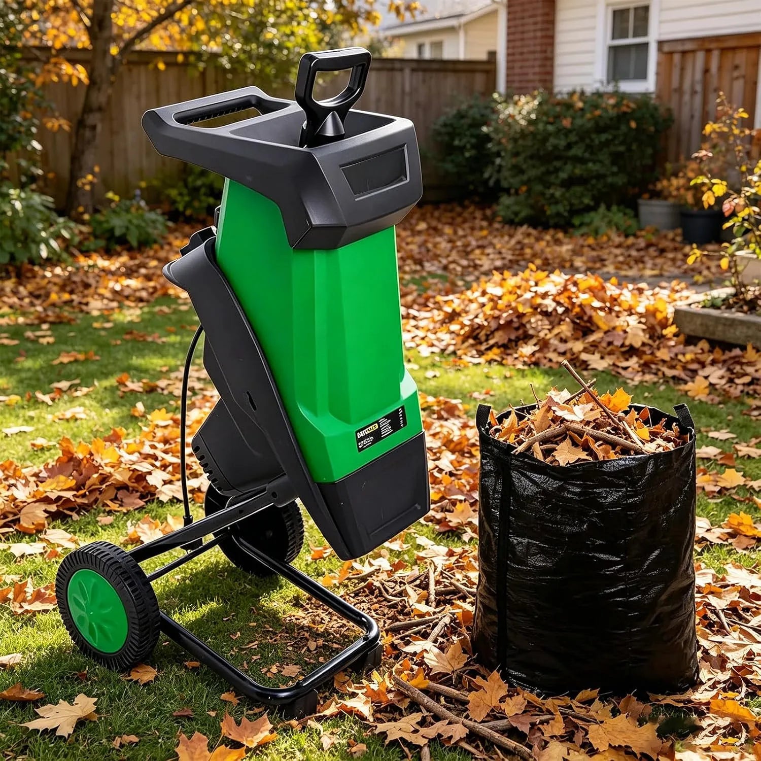 Messerhäcksler – tragbar, 40 mm, 2400 W, für die Gartenpflege
