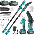 Makita Astschere, Akku-Betrieb, bürstenloser Motor, 40mm, 4m, 6 Zoll, 4.0Ah, für die Gartenpflege