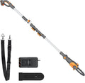 WORX 20V WG349E Hochentaster und Teleskop-Astsäge: Akku-Betrieb, Teleskopstiel