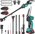 Elektrisch Stangensäge, Teleskopstiel, 2-in-1,2, 4m, 2000mAH
