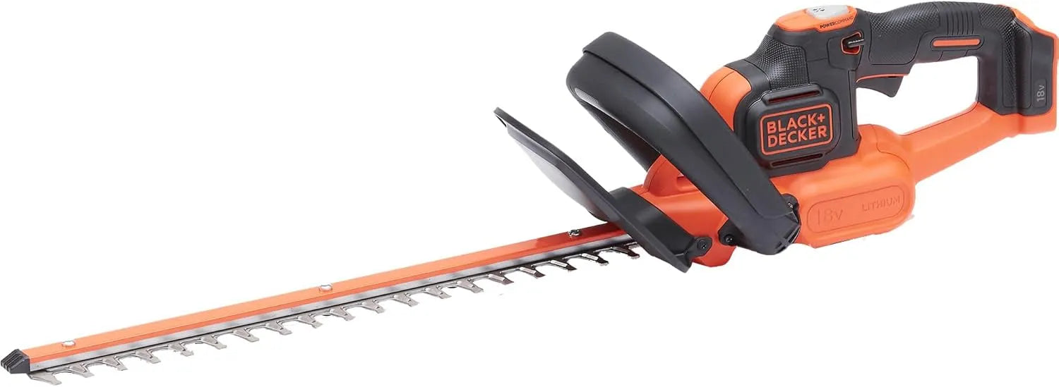BLACK+DECKER GTC18452PCB Heckenschere – Akku-Betrieb, 18 mm, 45 cm, 18V, schwarz