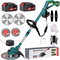 Makita Rasentrimmer: M10, Akku-Betrieb, bürstenloser Motor, 21V, 4.0Ah, für die Gartenpflege
