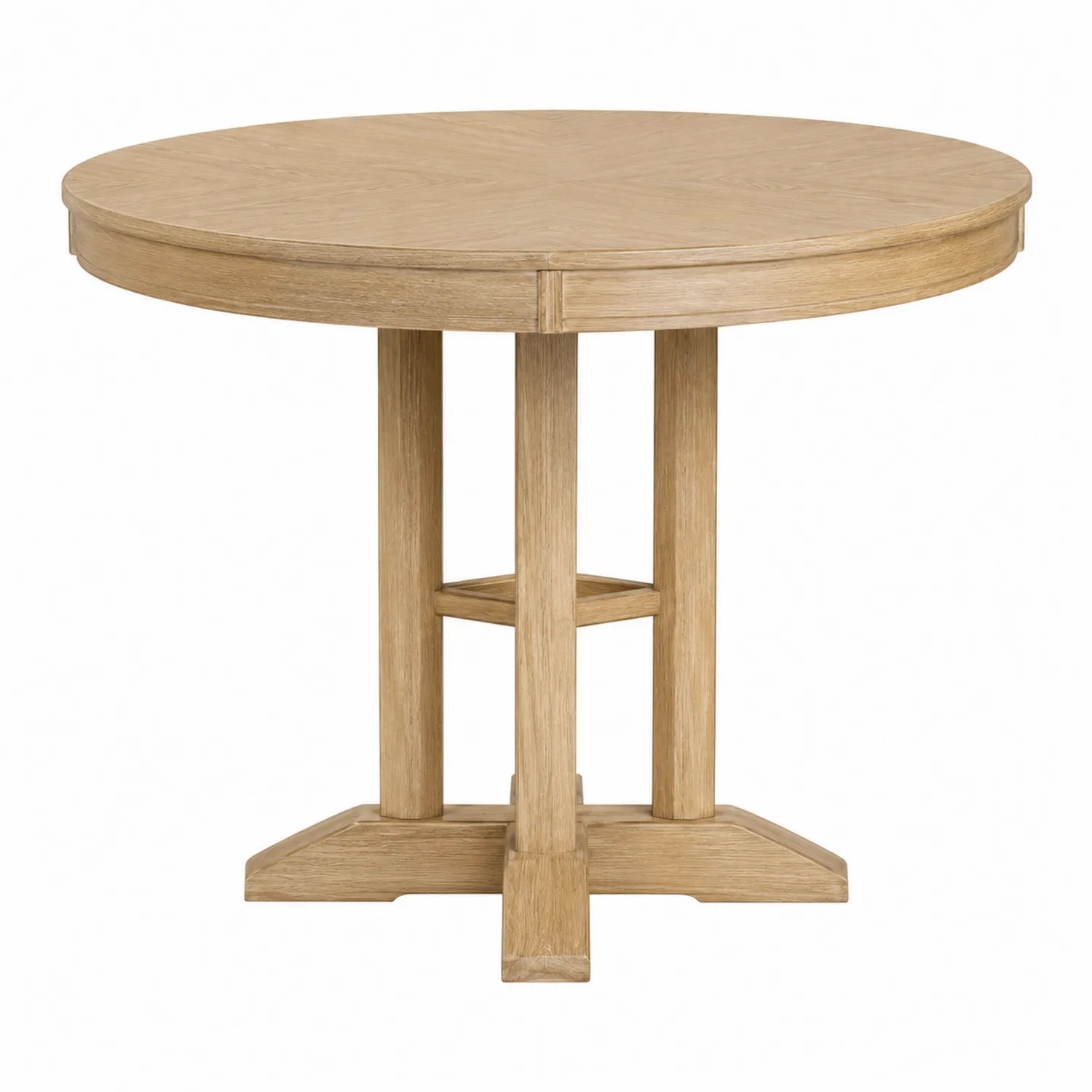 Runder Tisch aus Eichenholz Ø 120 cm