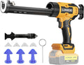 DeWalt 18V Akku Kartuschenpresse kompatibel mit 18V Akku: Akku-Betrieb, drehbar, LED-Anzeige, 300 ml