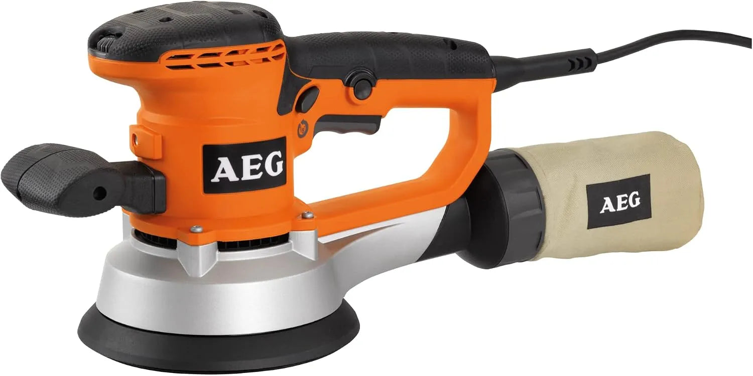 Staubsauger zur gründlichen Aufnahme von Staub und alltäglichem Schmutz; AEG 440 EX 150 Exzenterschleifer: 150 mm, 440 W