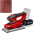 Einhell Akku- OS 18 Akku-Schwingschleifer TE-OS 18/230 Li Solo Drehzahlelektronik: Akku-Betrieb, aus Aluminium