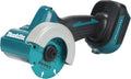Makita DMC300Z Winkelschleifer zum Trennen, Entgraten und Bearbeiten von Metalloberflächen – Akku-Betrieb, 18V