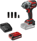 Einhell CW 18 Schlagschrauber und Impulsschrauber: TP-CW, Akku-Betrieb, für gewerblichen Einsatz, 18 V, 750 Nm, 4,0 Ah
