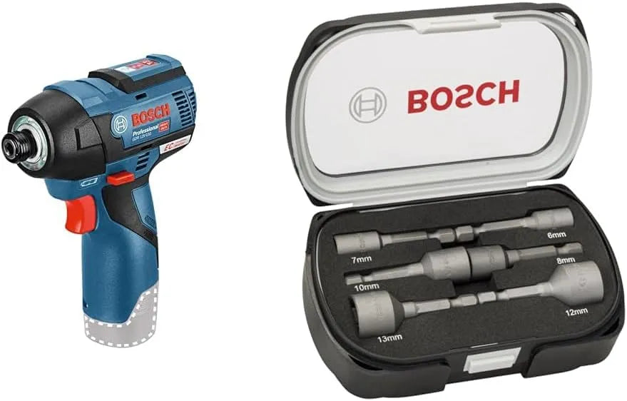 Bosch Schlagschrauber und Impulsschrauber, GDR, Akku-Betrieb, für gewerblichen Einsatz, 6tlg, 12V