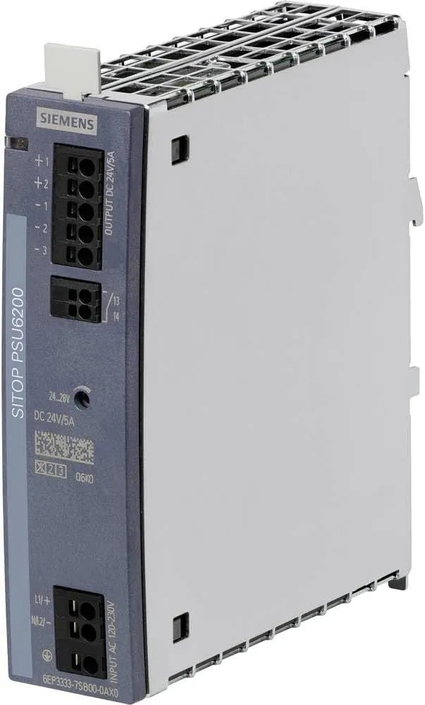 230V ac Wechselstrom/Gleichstrom / 5 A 24V dc, Siemens SITOP PSU6200 DIN-Schienen Netzteil Geschalteter Modus 240 V dc