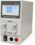 Regelbares DC-Labornetzgerät und Tischnetzteil, 90W, 0-30V, 0-3A, für Elektroniktest und Reparatur
