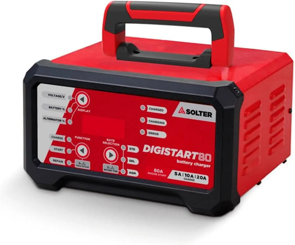 Auto-Starthilfe-Powerbank und Batterie-Booster, 24 V, 80 A, für Fahrzeug und mobile Stromversorgung
