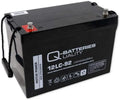 Versorgungsbatterie und Solar- und Freizeitakku, solarbetrieben, 93Ah, 12V