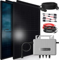 EcoFlow Balkonkraftwerk-Komplettset und Photovoltaiksystem, 1840W, 800W, bifazial, mit Bluetooth, mit WLAN, 460W