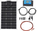 Solarmodul und Photovoltaikpanel, 90 W, flexibel, monokristallin, für Camping und Wohnmobil