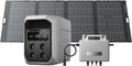 EcoFlow DELTA 3 Max Plus Tragbare Powerstation und Solargenerator, 2048 Wh, 400W, 800W, 3000W, solarbetrieben, bifazial