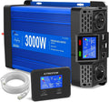 DC-AC-Wechselrichter und Spannungswandler, 3000W, 12V, 230V