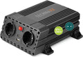 Camping TE19 DC-AC-Wechselrichter und Spannungswandler, 600W, Schuko-Anschluss, 1200W, 12V, 230V, für Camping und Wohnmobil