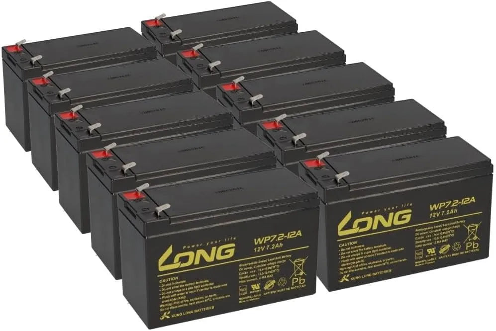 Versorgungsbatterie und Solar- und Freizeitakku, 7,2Ah, 12V