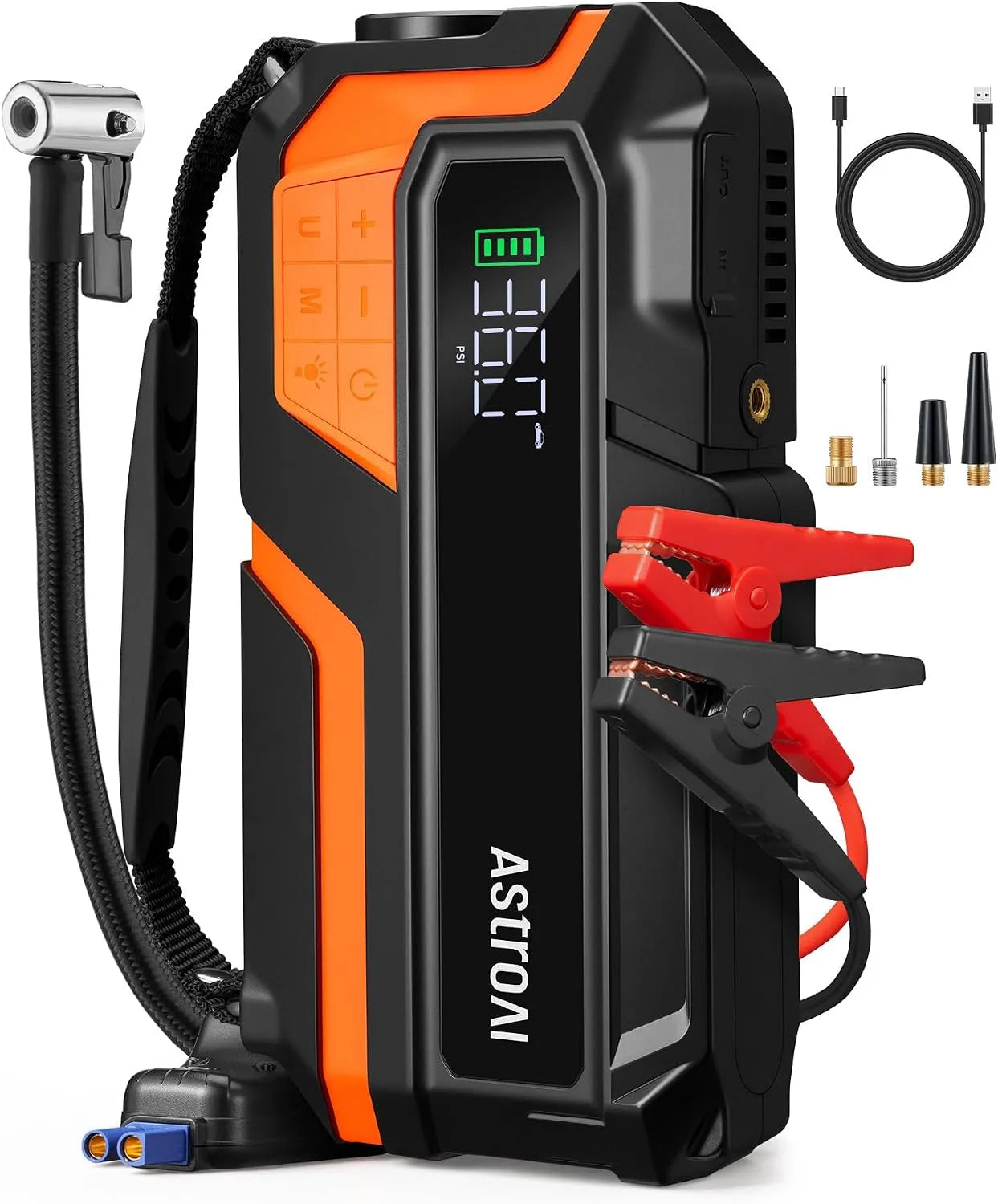 Schnelllade-Powerbank und Mobiler Zusatzakku, 12V, 8000A, für Fahrzeug und mobile Stromversorgung