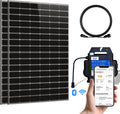 ECO-WORTHY Balkonkraftwerk-Komplettset und Photovoltaiksystem, 800W, 600W, bifazial