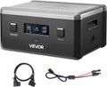VEVOR Eingangsleistung LiFePO4-Batterie-Backup Tragbare Powerstation und Solargenerator, 3840 Wh, 3600 W, solarbetrieben