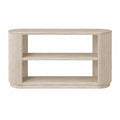 Travertin Konsolentisch Oval 120x40x80cm