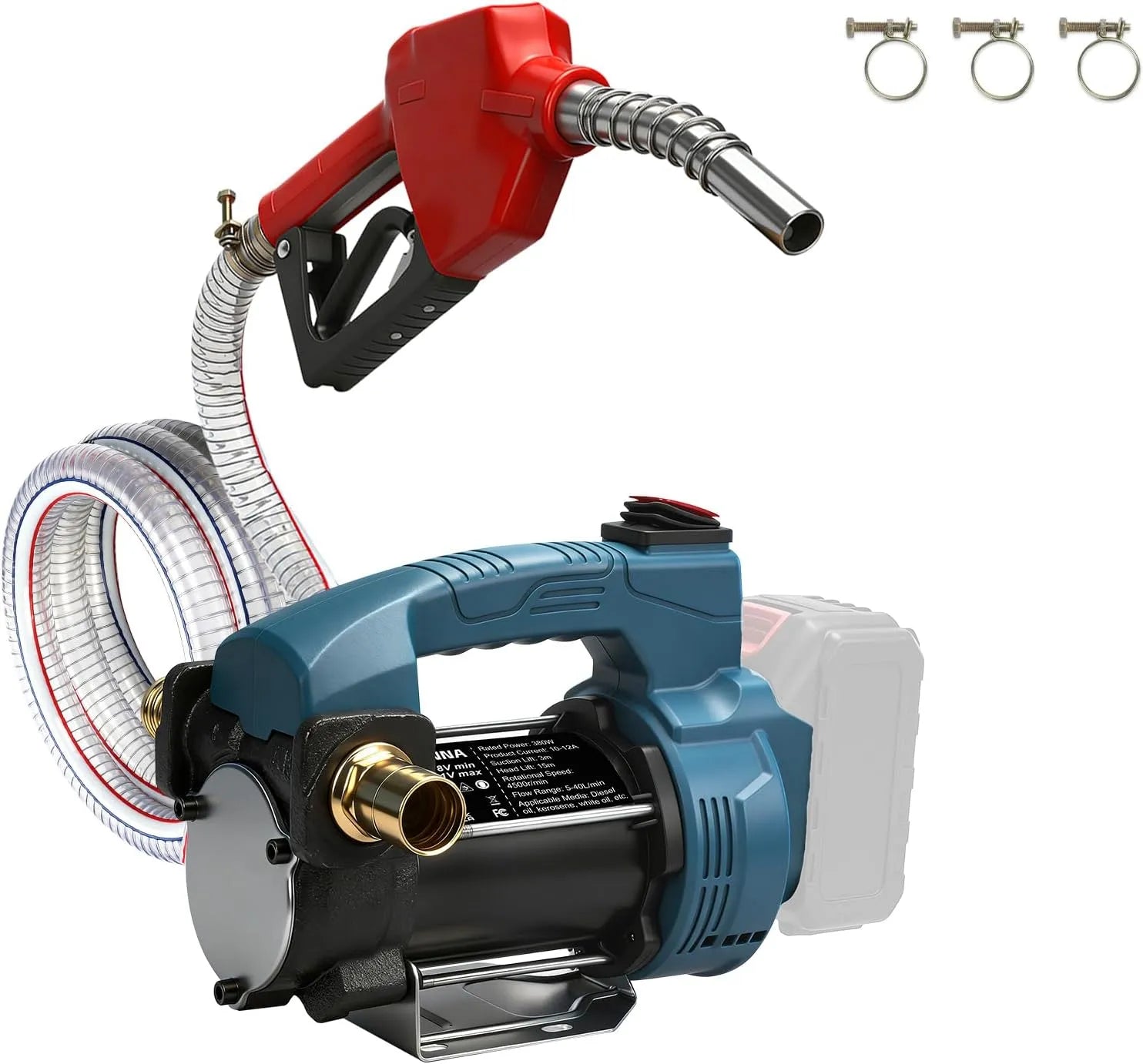 Makita Kraftstoff-Transferpumpe und Dieselpumpe, 18v