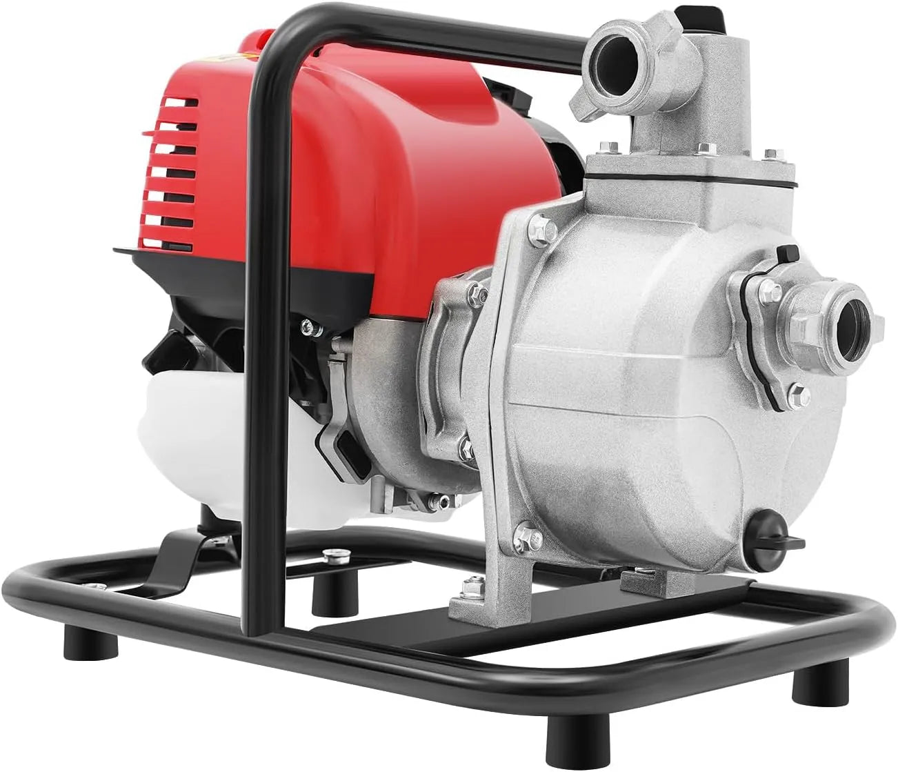 Benzin-Motorpumpe und Wasserpumpe für Bewässerung, 135L/min, 1.2KW, 38CC, 30M, für Gartenbewässerung