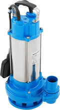 Schmutzwasser-Tauchpumpe und Entwässerungspumpe, 26 m³/h, 2200W, 25 m, 230 V