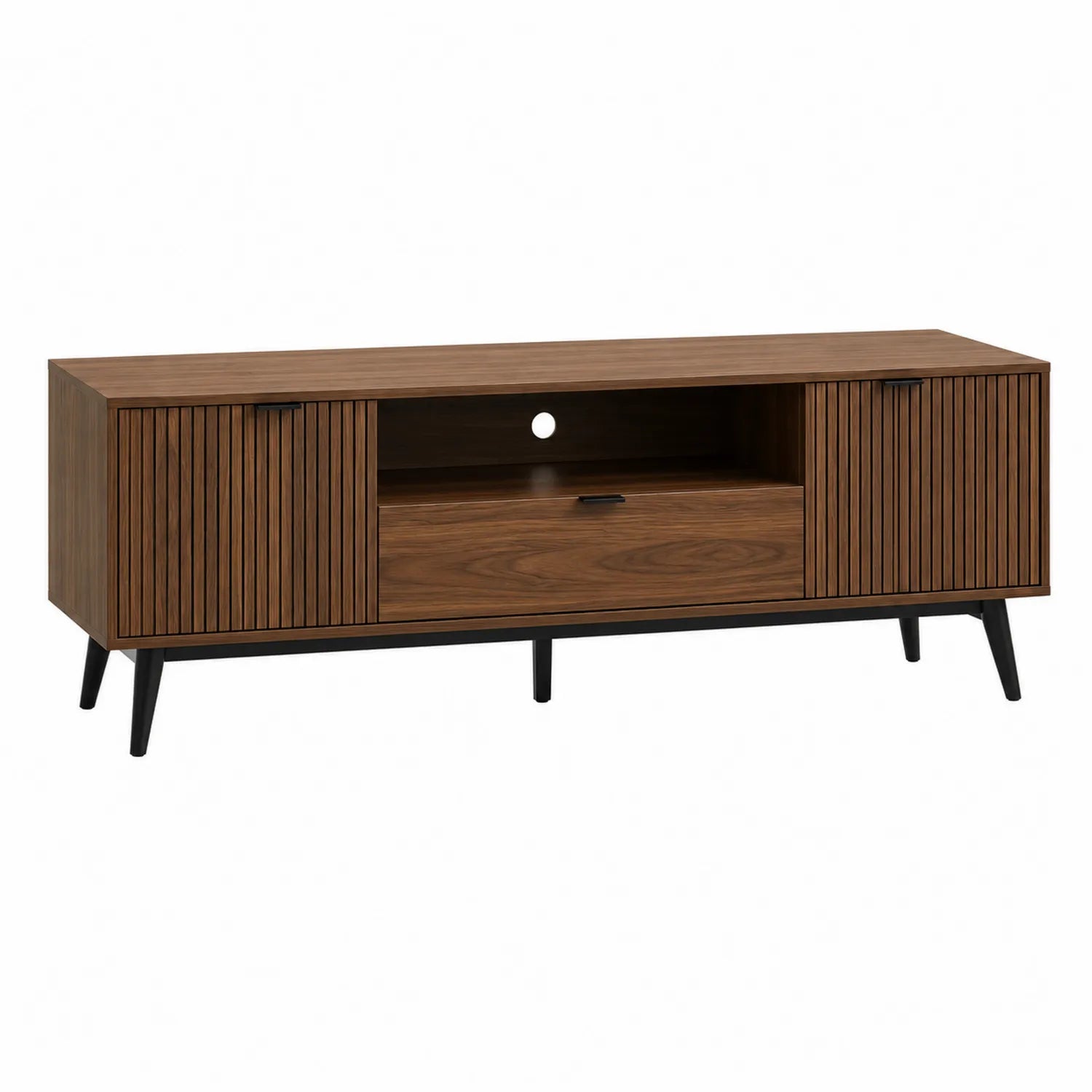 TV-Schrank Holz Braun 160x40x50cm