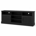 TV-Schrank Holzwerkstoff Schwarz 180x40x60 cm