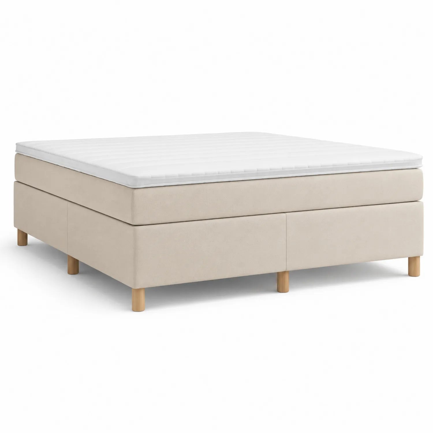 Boxspringbett Beige 180x200 cm
